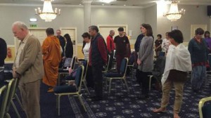 Dhamma talk at Scotland.