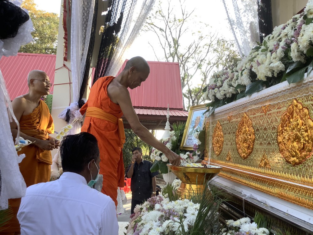 621214 ร่วมงานบำเพ็ญกุศลศพคุณพ่อสนั่น ยุนิรัมย์ โยมบิดาของพระมหาดนัยพัชร 2